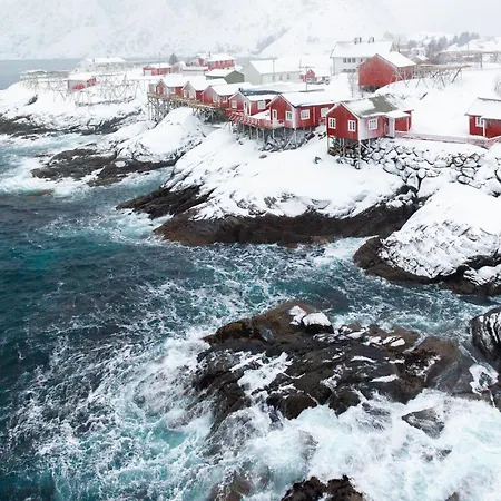 펜션 Lillevik Lofoten *